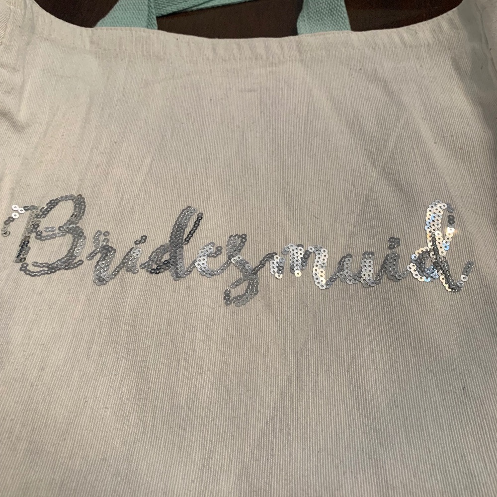 Bridesmaid tote bag